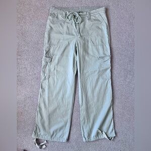 wild fable Sage Green Wide‑Leg Cargo Pants